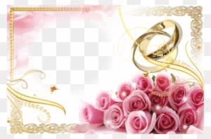 Free Wedding Rings Transparent Background - Wedding Borders And Frames Png - Free Transparent PNG Clipart Images Download. - Transparent PNG Free Download