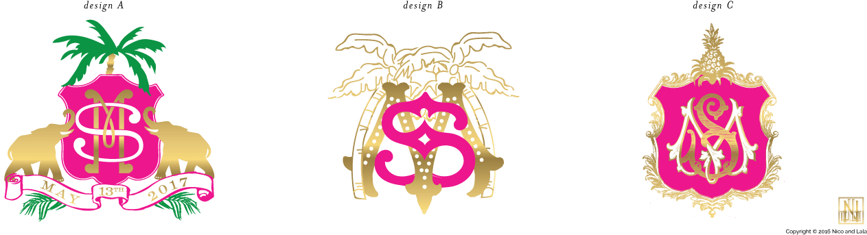 Monogram Wedding Invitations With Some - Custom Wedding Logo Beach - Free Transparent PNG Clipart Images Download. - Transparent PNG Free Download