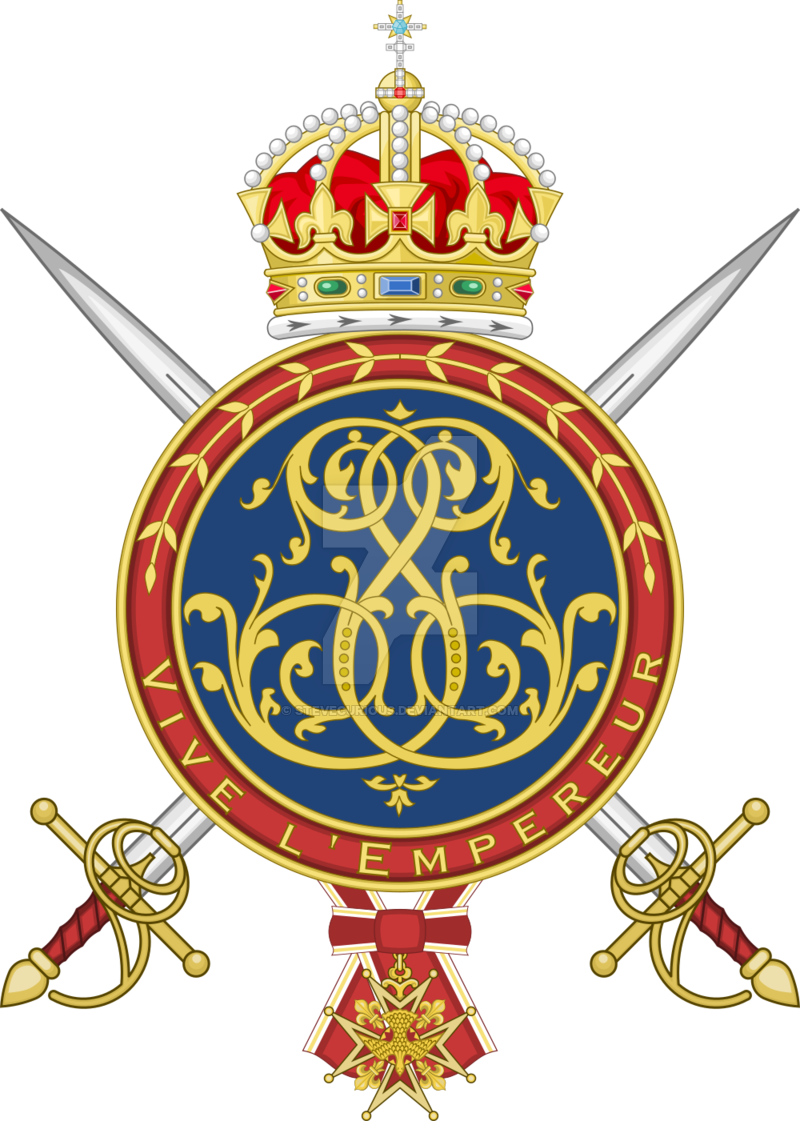 Garde Du Corps Emblem By Stevecurious - Royal Wedding Crown Magnet - Free Transparent PNG Clipart Images Download. - Transparent PNG Free Download