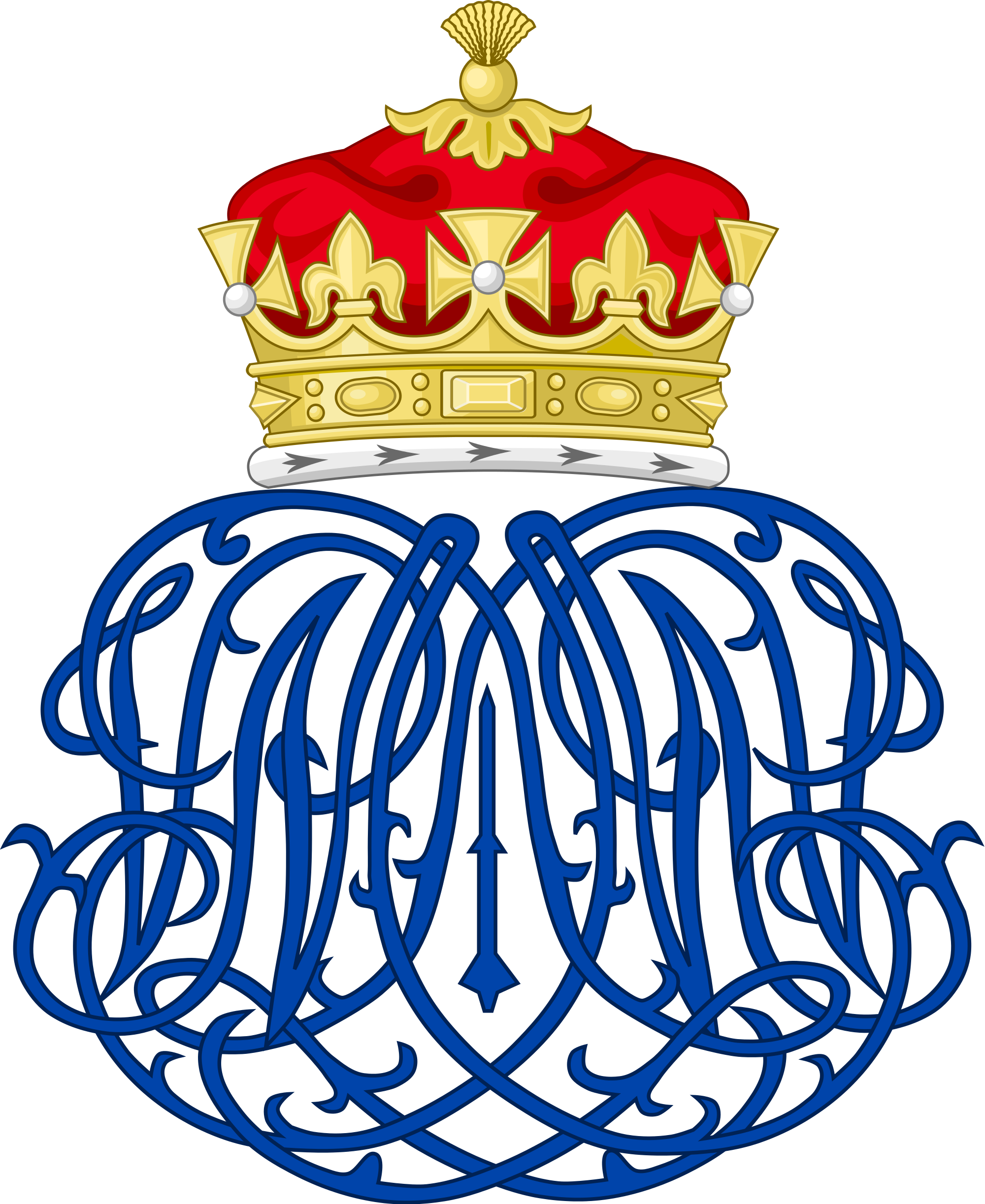 Open - Cafepress Royal Wedding Crown Throw Pillow - Free Transparent PNG Clipart Images Download. - Transparent PNG Free Download