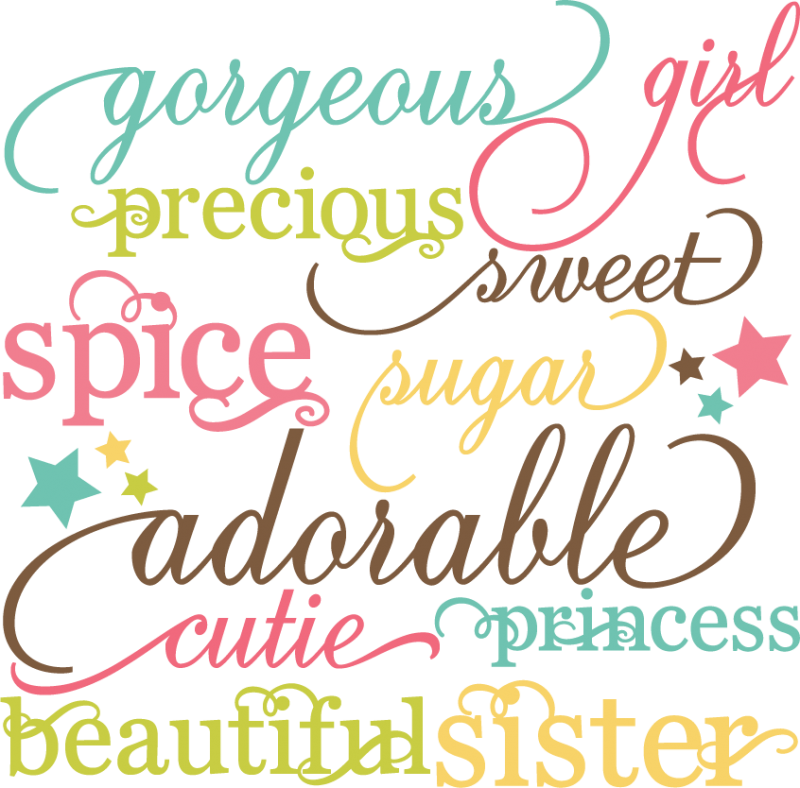 Svg Cut Files Scrapbooking Baby Girl - Wedding Planner - Free Transparent PNG Clipart Images Download. - Transparent PNG Free Download