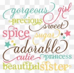 Svg Cut Files Scrapbooking Baby Girl - Wedding Planner - Free Transparent PNG Clipart Images Download. - Transparent PNG Free Download