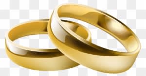 Linked Wedding Rings Clipart Clipart Free Clipart Images - Wedding Ring Png Vector - Free Transparent PNG Clipart Images Download. - Transparent PNG Free Download