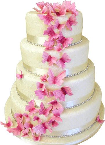 Wedding Cake Clipart Png For Kids - Pink Wedding Cake Png - Free Transparent PNG Clipart Images Download. - Transparent PNG Free Download
