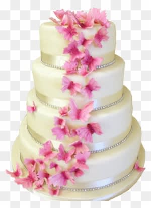 Wedding Cake Clipart Png For Kids - Pink Wedding Cake Png - Free Transparent PNG Clipart Images Download. - Transparent PNG Free Download