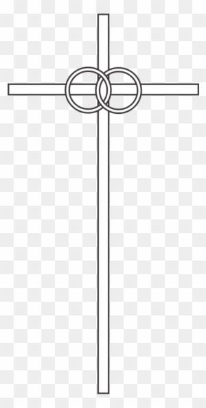 Wedding Cross Medium 600pixel Clipart, Vector Clip - Wedding Cross Clip Art - Free Transparent PNG Clipart Images Download. - Transparent PNG Free Download
