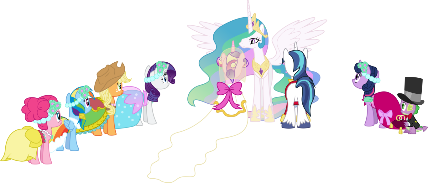 A Canterlot Wedding By 90sigma - My Little Pony Wedding On Deviantart - Free Transparent PNG Clipart Images Download. - Transparent PNG Free Download