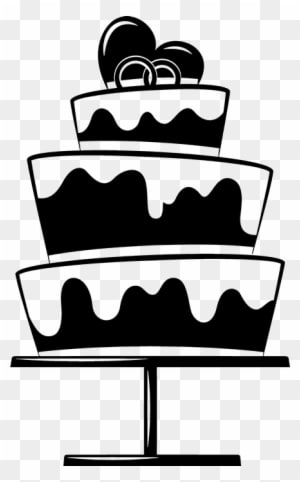 Wedding Cake Stamp - Wedding Cake - Free Transparent PNG Clipart Images Download. - Transparent PNG Free Download