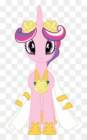 Princess Cadence Wedding Gown By Tecknojock On Deviantart - My Little Pony Princess Cadence Wedding - Free Transparent PNG Clipart Images Download. - Transparent PNG Free Download