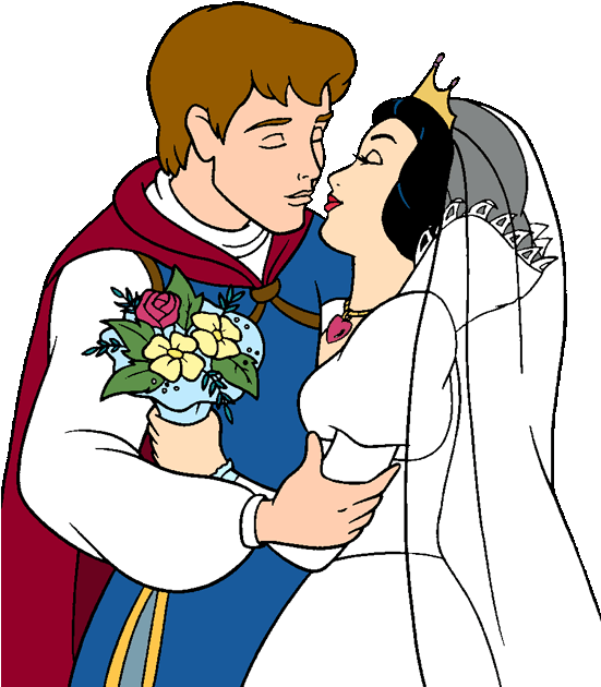 Snow White Wedding Coloring Pages Download - Snow White And Prince Charming Wedding - Free Transparent PNG Clipart Images Download. - Transparent PNG Free Download