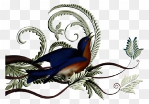 Birds And Butterflies Elle Blue Bird Artwork - Wedding Seating Chart Template - Free Transparent PNG Clipart Images Download. - Transparent PNG Free Download