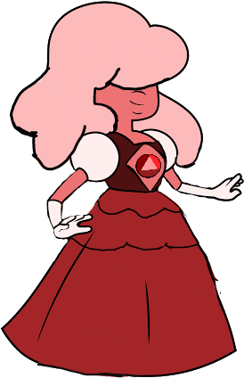 Sapphire Red Steven Universe Fanart By Cha-p95 - Steven Universe Ruby And Sapphire Wedding - Free Transparent PNG Clipart Images Download. - Transparent PNG Free Download
