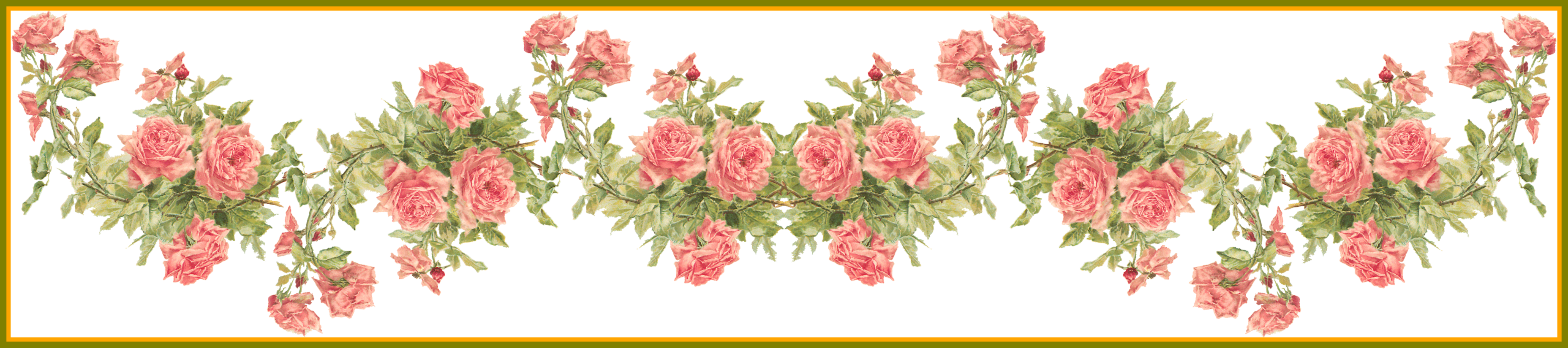 Rose Flower Rose Flower Frames Design Png Incredible - Border Wedding Orange Flowers Transparent Background - Free Transparent PNG Clipart Images Download. - Transparent PNG Free Download