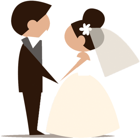 Album - Wedding Bride And Groom Animation - Free Transparent PNG Clipart Images Download. - Transparent PNG Free Download