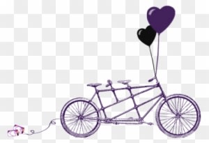 Tandem - Tandem Wedding - Free Transparent PNG Clipart Images Download. - Transparent PNG Free Download