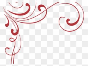 Curl Clipart Simple Design - Black And White Wedding Invitations - Free Transparent PNG Clipart Images Download. - Transparent PNG Free Download