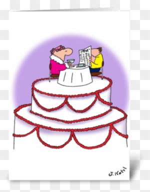 Wedding Cake Greeting Card - Cartoon Wedding Cake - Free Transparent PNG Clipart Images Download. - Transparent PNG Free Download