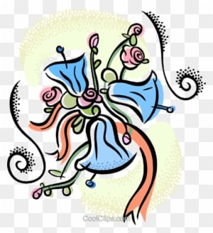 Wedding Bells Royalty Free Vector Clip Art Illustration - Wedding Bells - Free Transparent PNG Clipart Images Download. - Transparent PNG Free Download