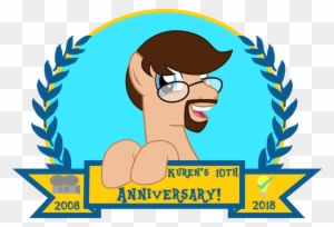 Happy 10th Anniversary By Kuren247 - Classic Calligraphy Wedding Reception Cards - Free Transparent PNG Clipart Images Download. - Transparent PNG Free Download