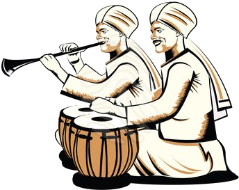 Home Music 4 Indian Wedding - Indian Wedding Shehnai Png - Free Transparent PNG Clipart Images Download. - Transparent PNG Free Download