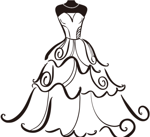 Groom Clipart Bridesmaid - Wedding Dress Clipart - Free Transparent PNG Clipart Images Download. - Transparent PNG Free Download