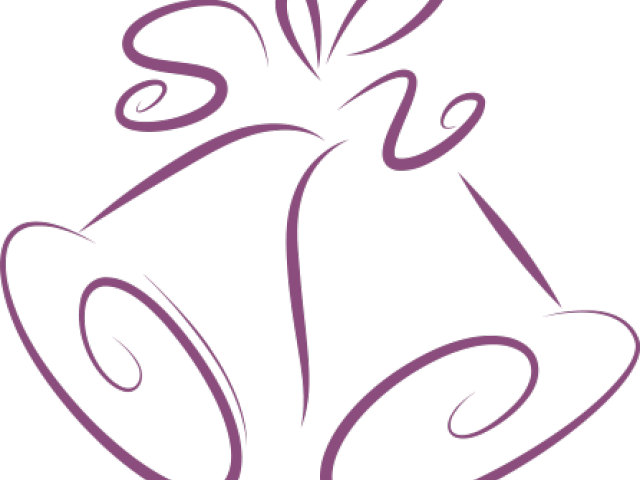 Wedding Bells Picture - Black And White Wedding Bells - Free Transparent PNG Clipart Images Download. - Transparent PNG Free Download