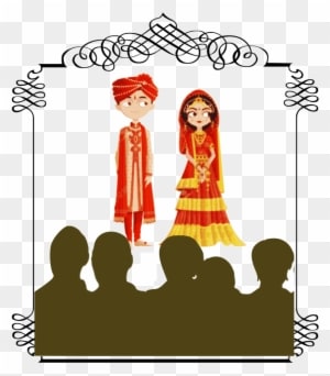 Arranged Marriages - Transparent Indian Wedding Png - Free Transparent PNG Clipart Images Download. - Transparent PNG Free Download