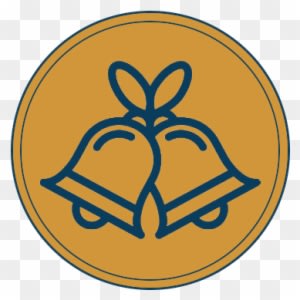 Wedding Gld Blue - Wedding Bells Clipart - Free Transparent PNG Clipart Images Download. - Transparent PNG Free Download