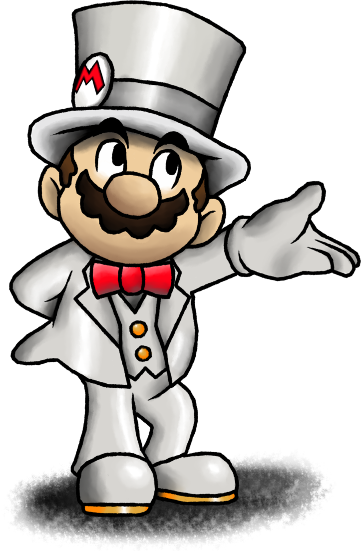 Decided To Draw Mario In His Wedding Outfit - Super Mario Odyssey Mario Wedding - Free Transparent PNG Clipart Images Download. - Transparent PNG Free Download
