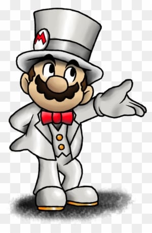 Decided To Draw Mario In His Wedding Outfit - Super Mario Odyssey Mario Wedding - Free Transparent PNG Clipart Images Download. - Transparent PNG Free Download