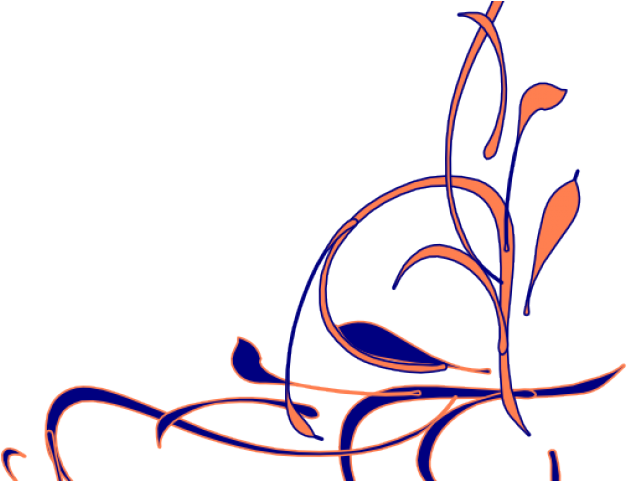 Navy Clipart Coral Anchor - Wedding Border Design Png - Free Transparent PNG Clipart Images Download. - Transparent PNG Free Download