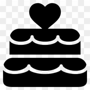 Wedding Cake Clipart Png Black And White Jpg Transparent - Wedding Cake Clipart Black - Free Transparent PNG Clipart Images Download. - Transparent PNG Free Download