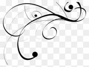 Flourish Clipart Fancy Lace - Transparent Png Wedding Flourish - Free Transparent PNG Clipart Images Download. - Transparent PNG Free Download