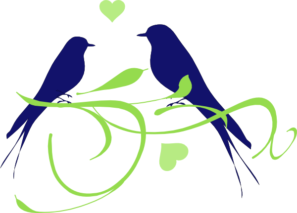 Wedding Love Bird Clip Art - Clip Art Love Birds - Free Transparent PNG Clipart Images Download. - Transparent PNG Free Download