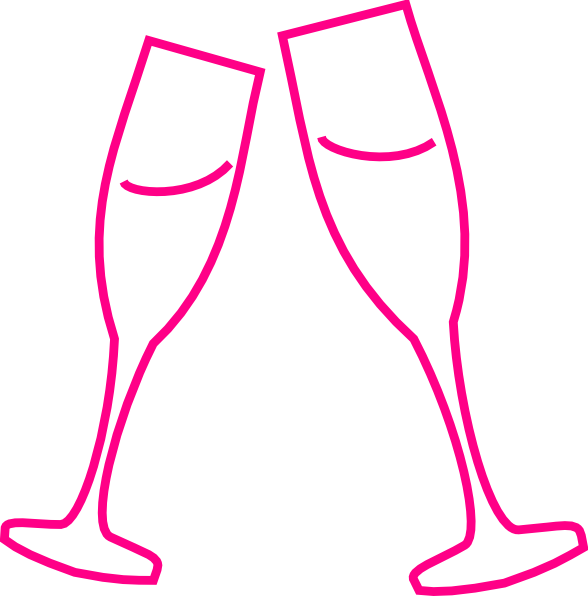 Wedding Beer Mugs Clip Art - Pink Champagne Glass Clip Art - Free Transparent PNG Clipart Images Download. - Transparent PNG Free Download