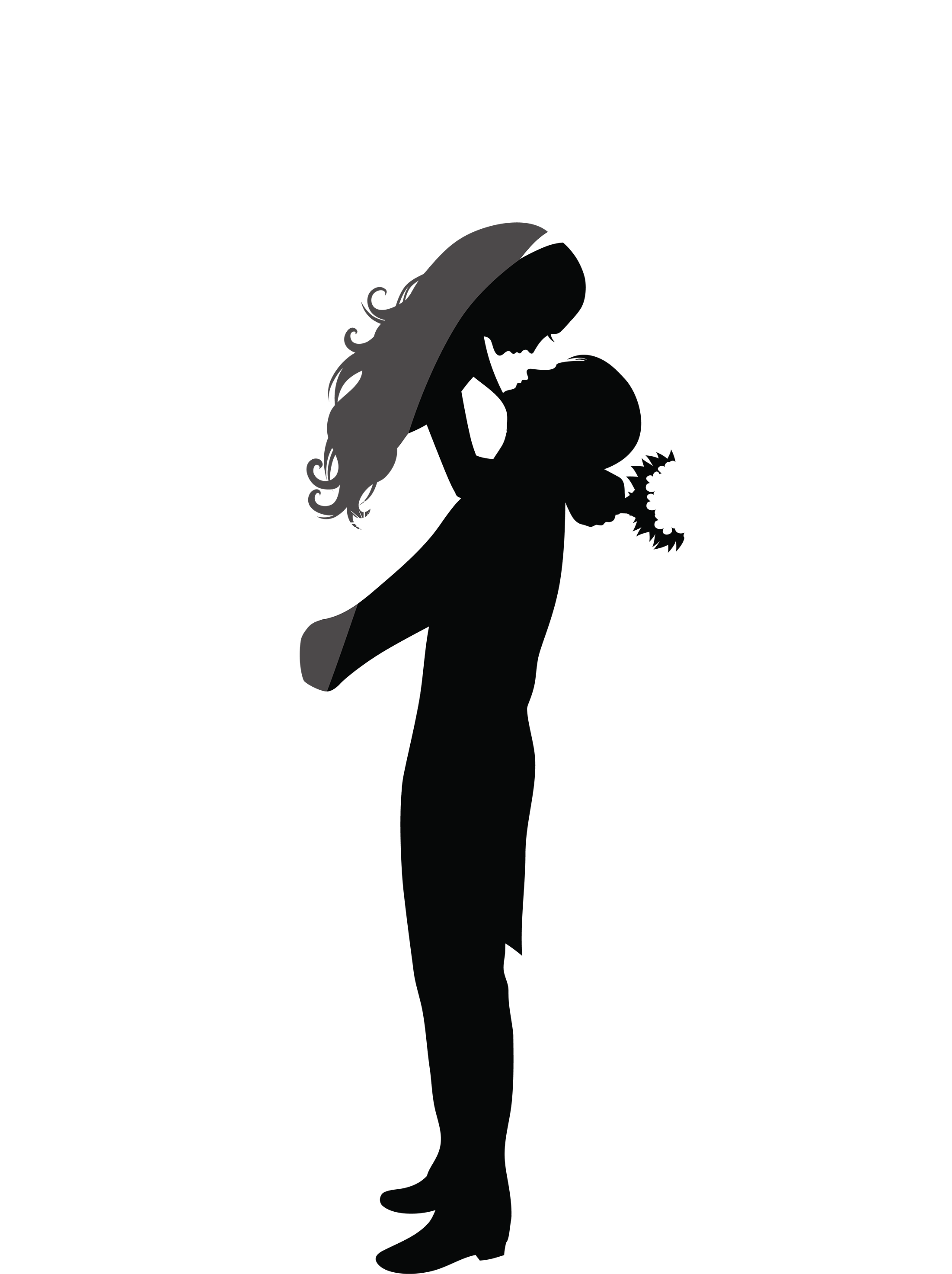 Wedding Couple Silhouettes Png Clip Art - Vector Marriage - Free Transparent PNG Clipart Images Download. - Transparent PNG Free Download