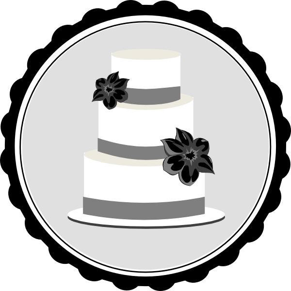 Wedding Cake Clip Art At Clker - Clip Art - Free Transparent PNG Clipart Images Download. - Transparent PNG Free Download