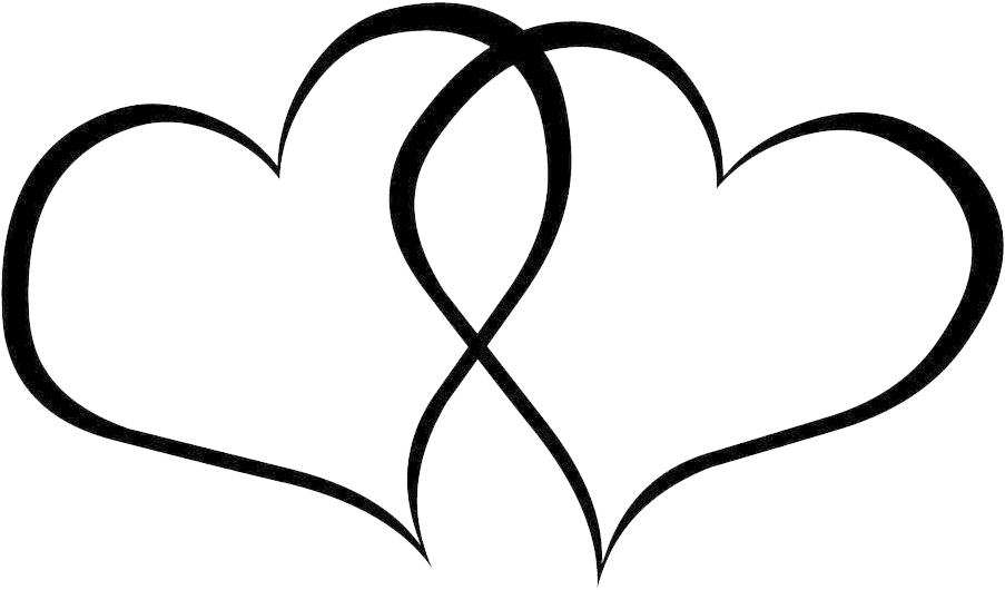 Wedding Heart Png Clipart - Double Hearts - Free Transparent PNG Clipart Images Download. - Transparent PNG Free Download