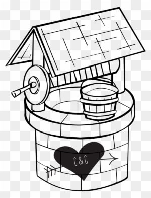 Wedding Wishing Well Clipart - Coloring Picture Of Well - Free Transparent PNG Clipart Images Download. - Transparent PNG Free Download