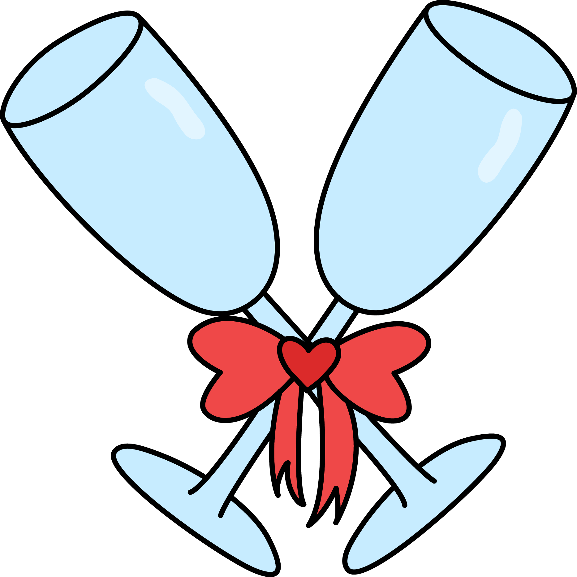 Image For Free Wedding Toast Clip Art - Sman 5 Cirebon - Free Transparent PNG Clipart Images Download. - Transparent PNG Free Download