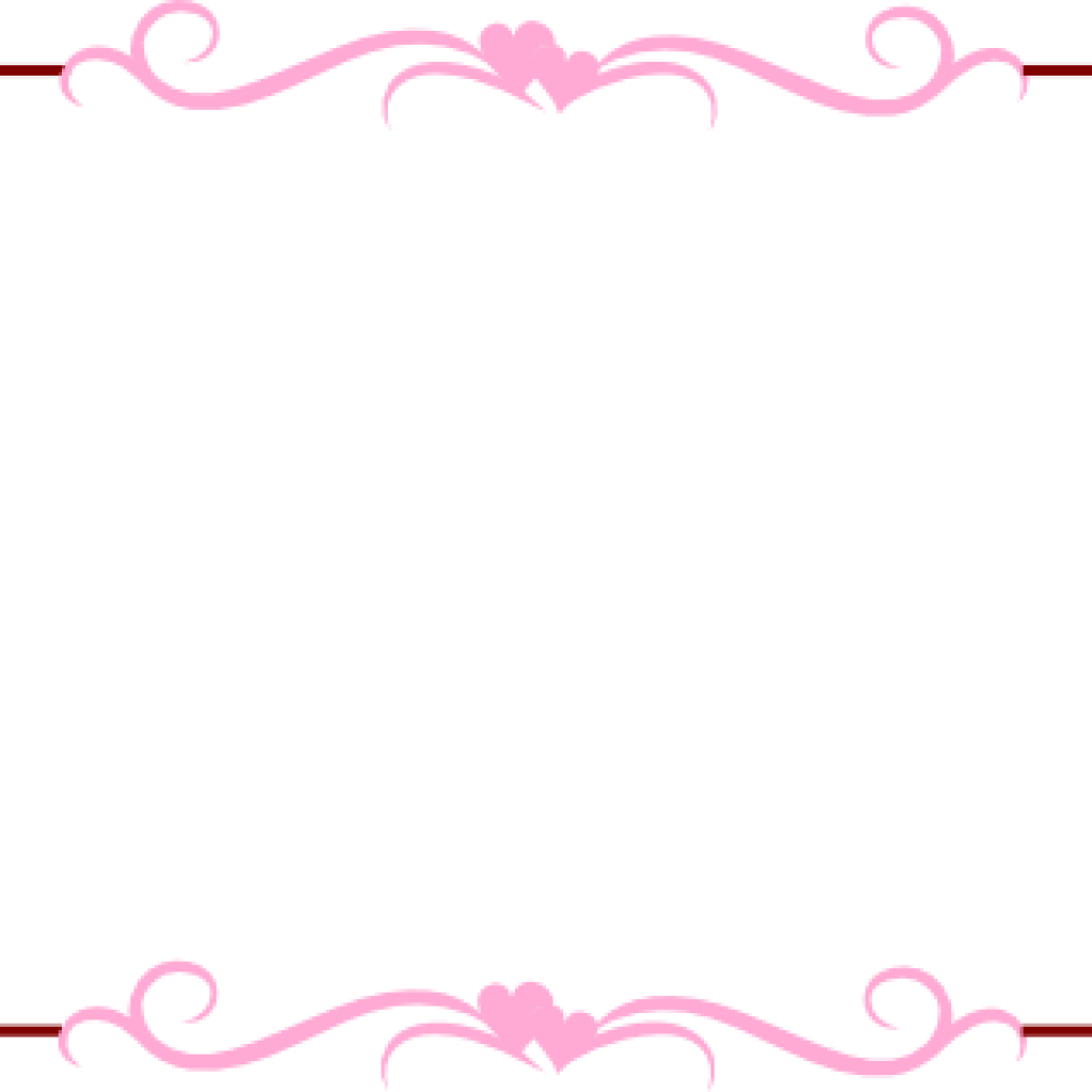 Wedding Border Clipart Wedding Border Clip Art At Clker - Hearts Border .png - Free Transparent PNG Clipart Images Download. - Transparent PNG Free Download