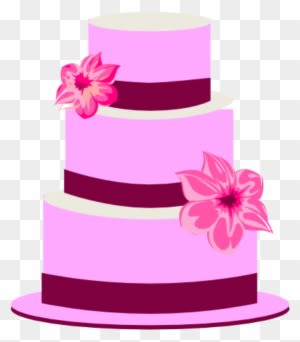 Wedding Cake Clipart Tiered Cake Clip Art At Clker - 3 Tier Cake Clip Art - Free Transparent PNG Clipart Images Download. - Transparent PNG Free Download