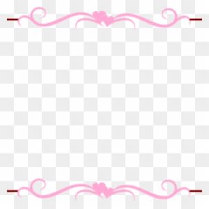 Wedding Border Clipart Wedding Border Clip Art At Clker - Hearts Border .png - Free Transparent PNG Clipart Images Download. - Transparent PNG Free Download