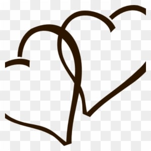 Wedding Heart Clipart Deep Brown Hearts Clip Art At - Heart Clipart - Free Transparent PNG Clipart Images Download. - Transparent PNG Free Download