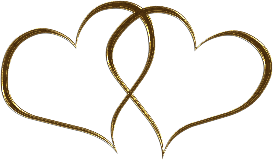 Wedding Rings Clip Art Gold Download - Heart Clipart Black And White - Free Transparent PNG Clipart Images Download. - Transparent PNG Free Download