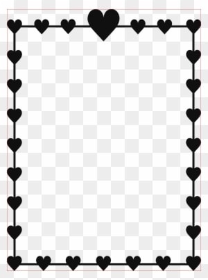 Black Border Png Black Frame With Darker Yellow Gold - Left Right Valentine Game - Free Transparent PNG Clipart Images Download. - Transparent PNG Free Download