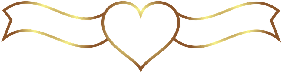 Banner, Heart, Wedding, Gold, Plate - Heart - Free Transparent PNG Clipart Images Download. - Transparent PNG Free Download