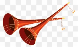 Indian Wedding Clipart Colour Png - Shehnai Clipart - Free Transparent PNG Clipart Images Download. - Transparent PNG Free Download