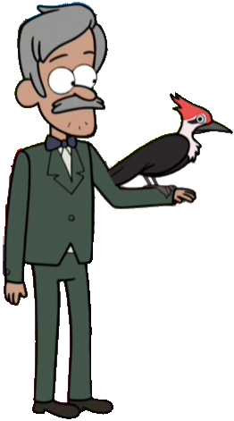 The Woodpecker Guy Is A Middle-aged Man, As Evidenced - Gravity Falls Woodpecker Guy - Free Transparent PNG Clipart Images Download. - Transparent PNG Free Download