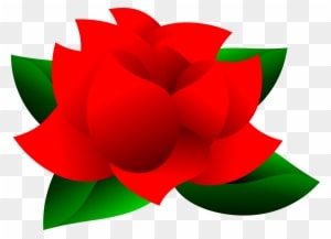 Classical Clipart Wedding Decoration - Flower With Leaves Clipart - Free Transparent PNG Clipart Images Download. - Transparent PNG Free Download